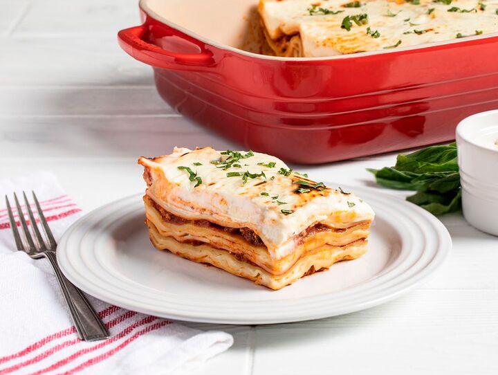 Tradycyjna włoska lasagne